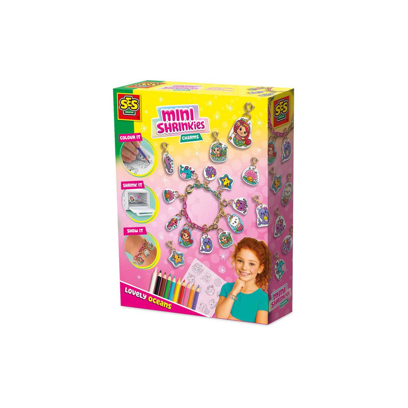 Afbeelding laden in galerijviewer, Ses mini shrinkies - charms lovely ocean