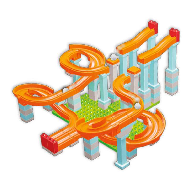 Afbeelding laden in galerijviewer, Androni knikkerbaan roller coaster set, 128dlg.