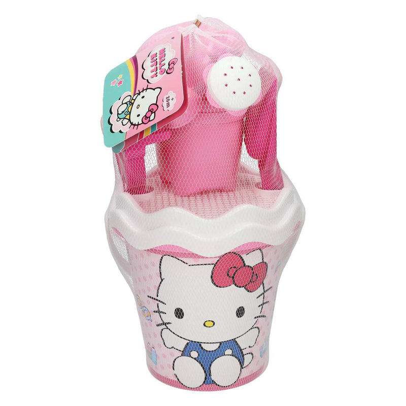 Afbeelding laden in galerijviewer, Androni emmer strandset hello kitty, 6dlg.