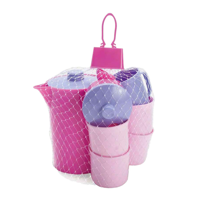 Afbeelding laden in galerijviewer, Dantoy koffieset roze, lila 17dlg.