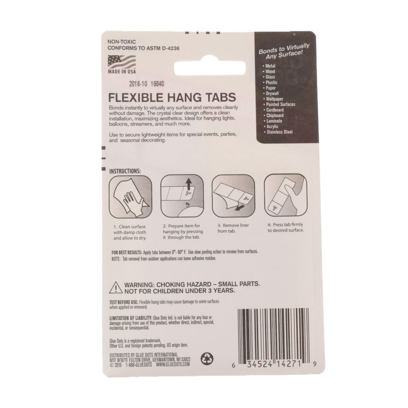 Afbeelding laden in galerijviewer, Glue dots • flexible hang tabs