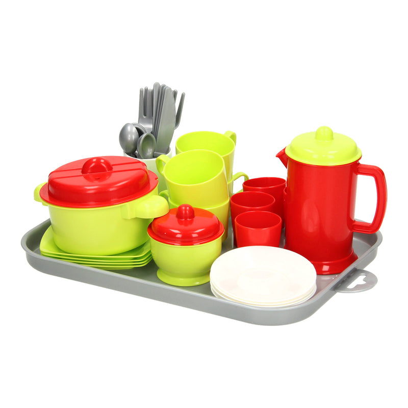 Afbeelding laden in galerijviewer, Ecoiffier 100% Chef Thee en Dinerset