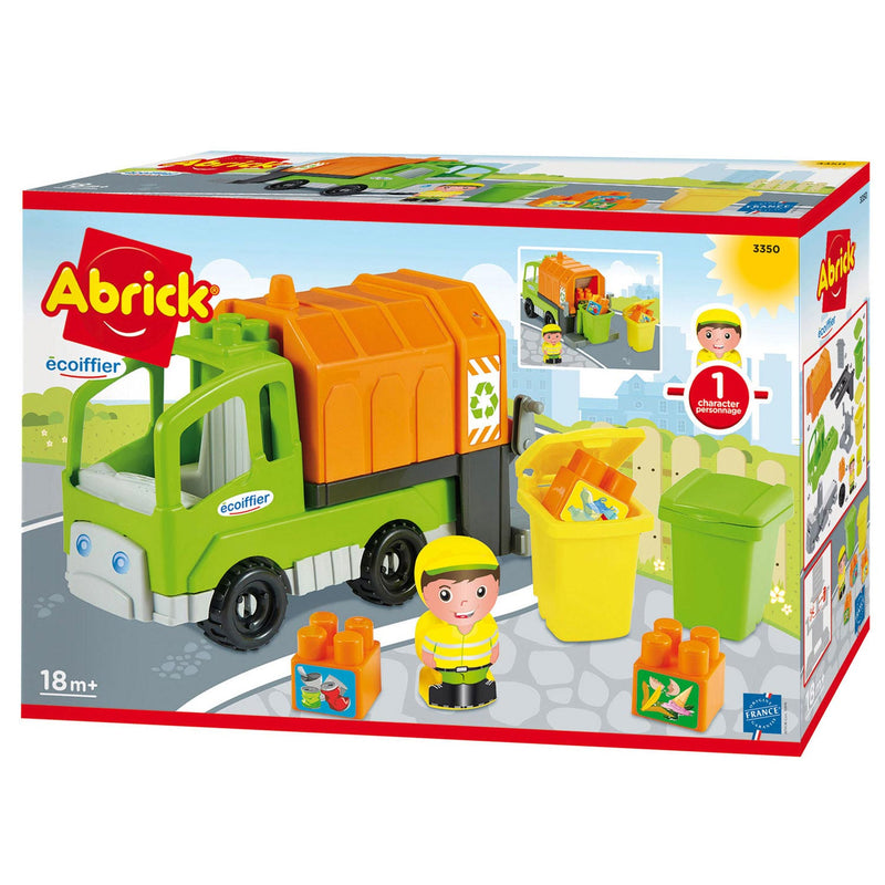Afbeelding laden in galerijviewer, Abrick vuilniswagen met accessoires