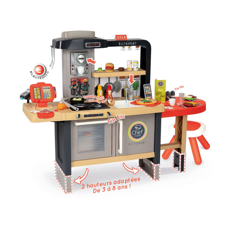 Afbeelding laden in galerijviewer, Smoby Chef Corner Restaurant