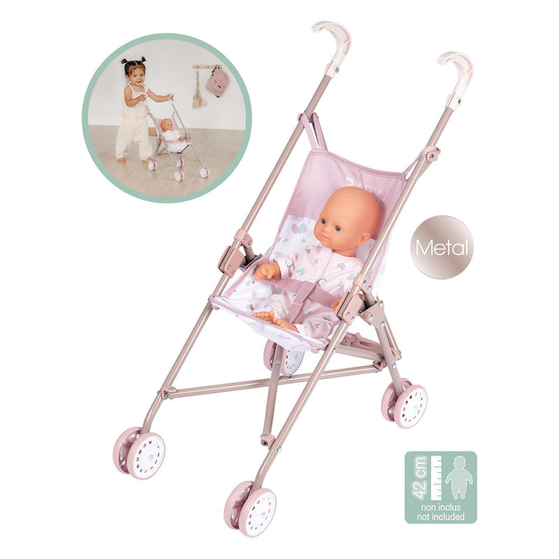 Afbeelding laden in galerijviewer, Smoby Baby Nurse Poppenbuggy