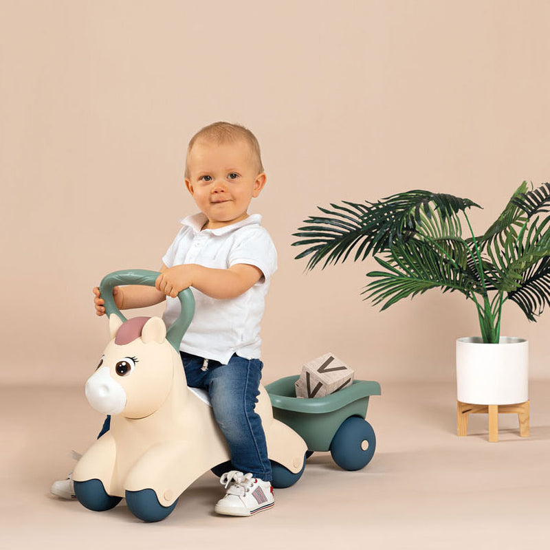 Afbeelding laden in galerijviewer, Smoby little baby pony loopauto