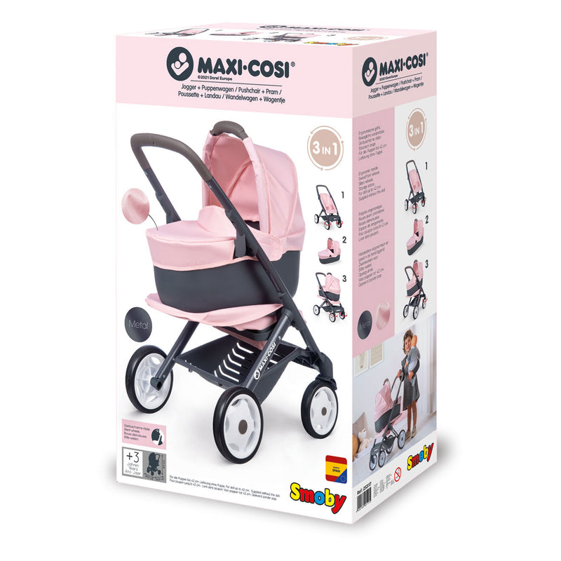 Afbeelding laden in galerijviewer, Smoby - Maxi-Cosi Poppenwagen 3in1