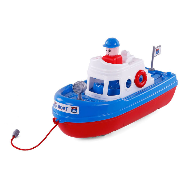 Afbeelding laden in galerijviewer, Cavallino boot met speelfiguur