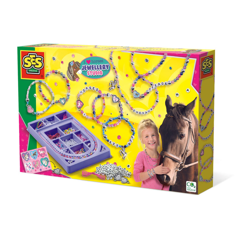 Afbeelding laden in galerijviewer, Ses creative ses ik hou van paarden - sieraden studio