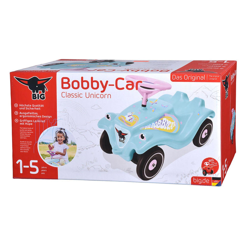 Afbeelding laden in galerijviewer, Big bobby car classic eenhoorn loopauto