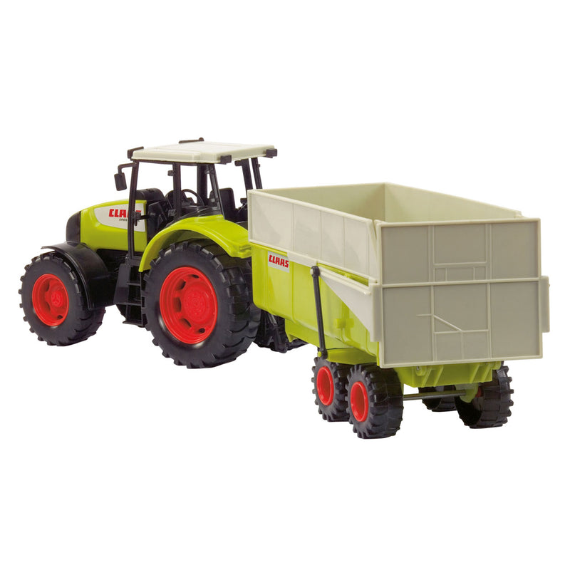 Afbeelding laden in galerijviewer, Dickie toys claas - tractor aanhangwagen - 57 cm - speelgoedvoertuig