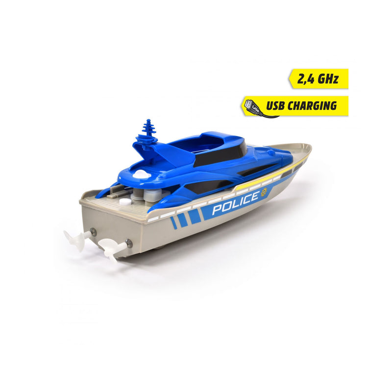 Afbeelding laden in galerijviewer, Dickie RC Bestuurbare Politieboot RTR