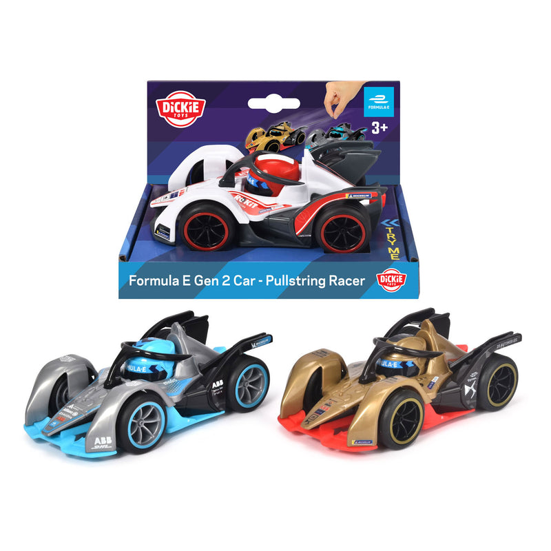 Afbeelding laden in galerijviewer, Dickie Formula E Pull Back Draad Auto