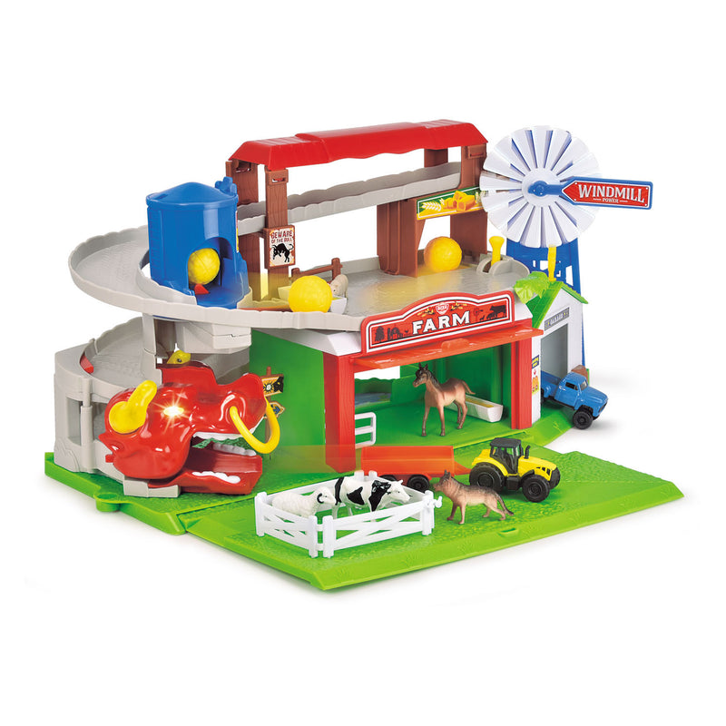 Afbeelding laden in galerijviewer, Dickie Boerderij Garage Speelset