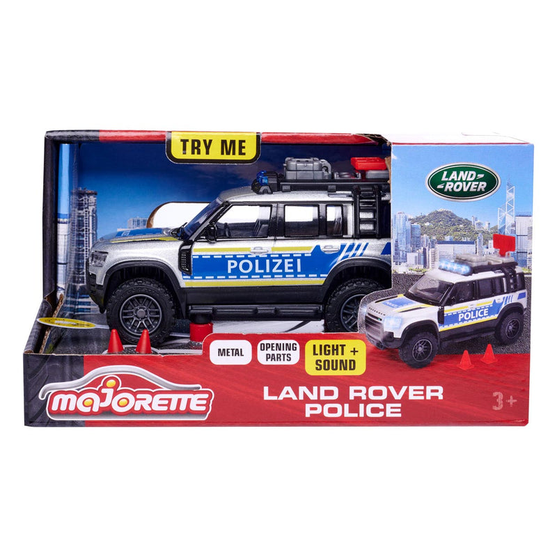 Afbeelding laden in galerijviewer, Majorette Land Rover Politie