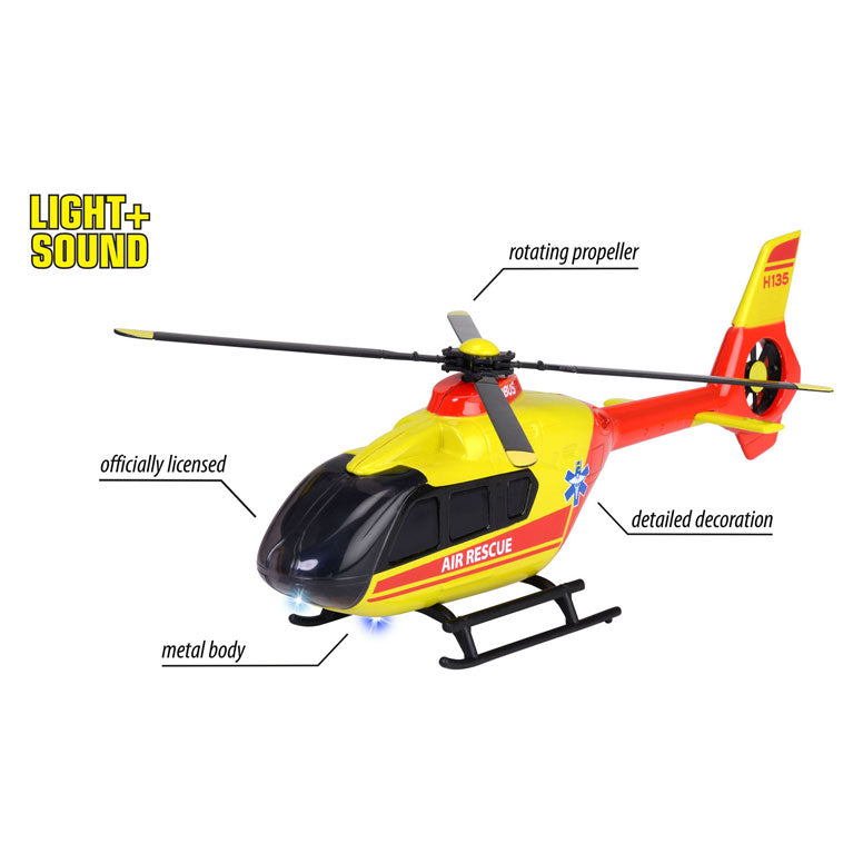 Afbeelding laden in galerijviewer, Majorette airbus h135 reddingshelikopter