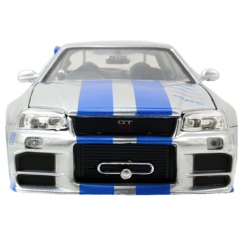 Afbeelding laden in galerijviewer, Jada Toys Jada Die-Cast Fast Furious 2002 Nissan Skyline 1:24