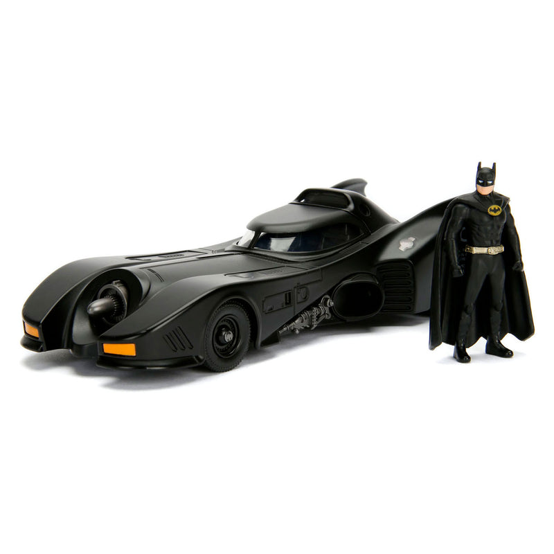 Afbeelding laden in galerijviewer, Jada toys - batman en batmobile 1989 - schaal 1:24 - die-cast - vanaf 8 jaar - speelgoedvoertuig