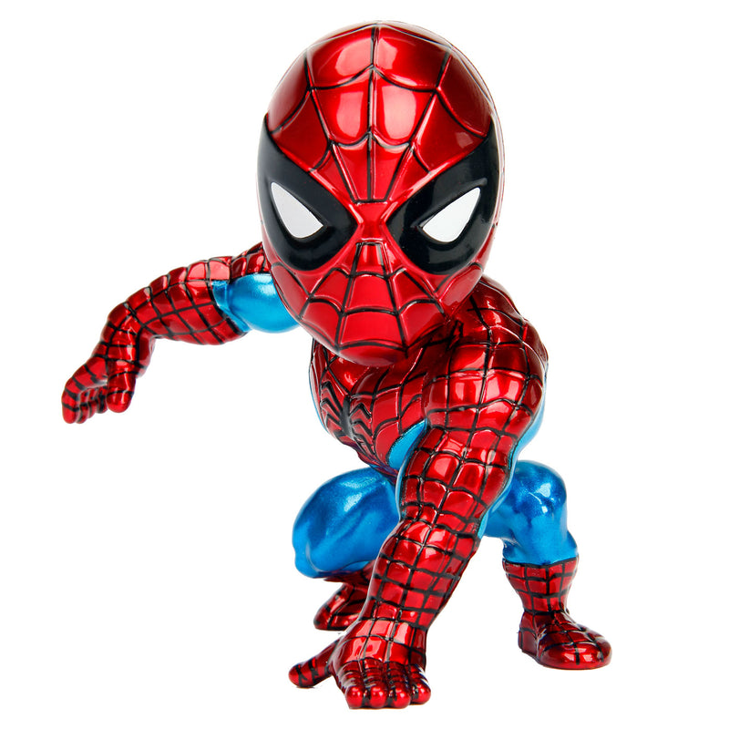 Afbeelding laden in galerijviewer, Marvel jada speelfiguur classic spider-man 10 cm die-cast rood