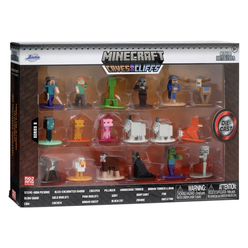 Afbeelding laden in galerijviewer, Jada Toys Jada Die-Cast Minecraft Multi Pack Nano Actiefiguren Wave 8