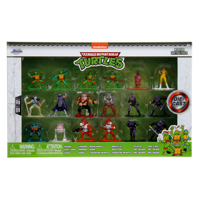 Afbeelding laden in galerijviewer, Jada Toys Jada Metalfigs Die-Cast Teenage Mutant Ninja Turtles Wave 1 18st.