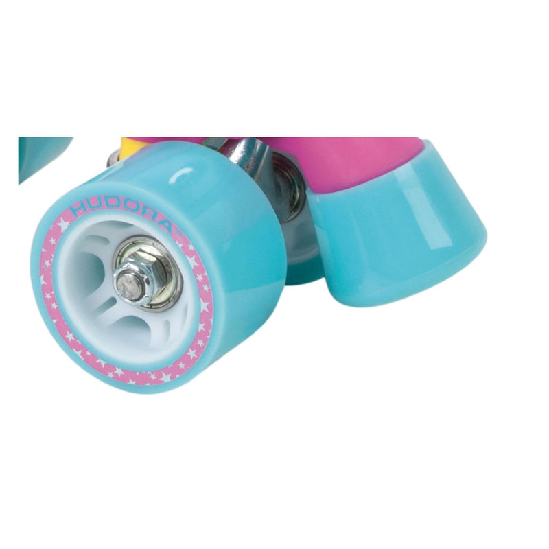 Afbeelding laden in galerijviewer, Hudora Verstelbare Rolschaatsen Skate Wonders, mt 32-35