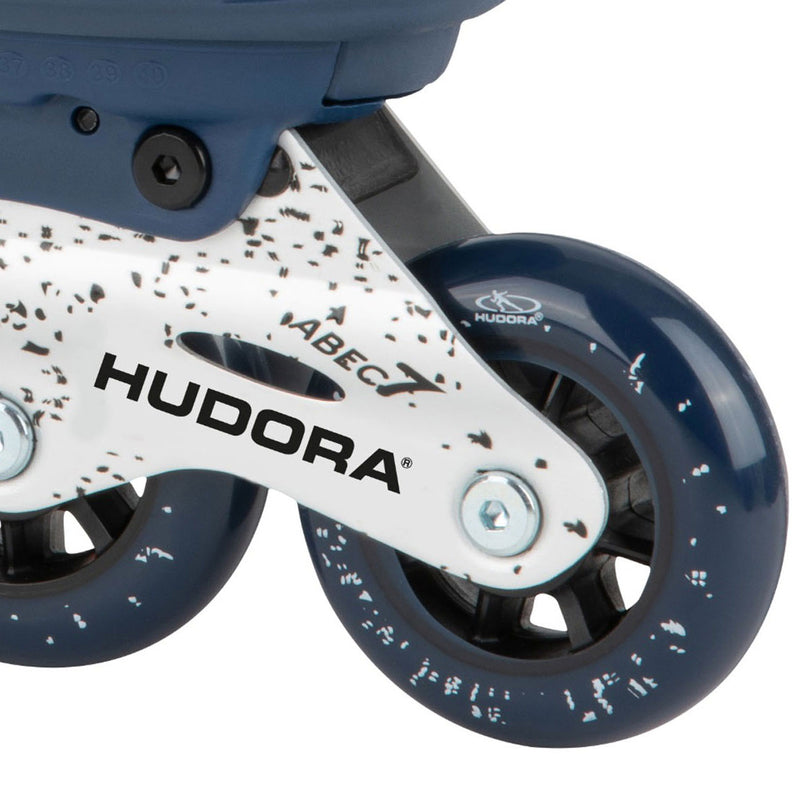 Afbeelding laden in galerijviewer, Hudora skeelers comfort donkerblauw, mt 35-40