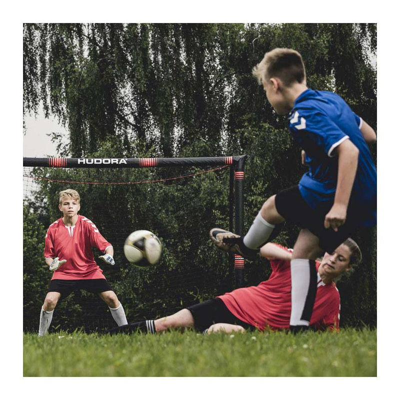 Afbeelding laden in galerijviewer, Hudora voetbaldoel pro tect 180