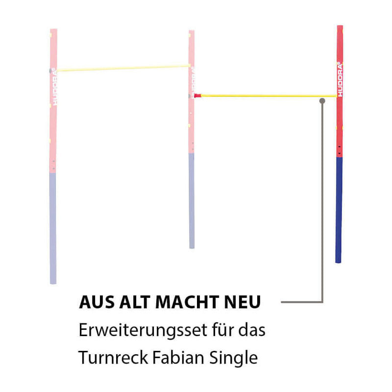 Afbeelding laden in galerijviewer, HUDORA Rekstok Fabian Uitbreidingsset