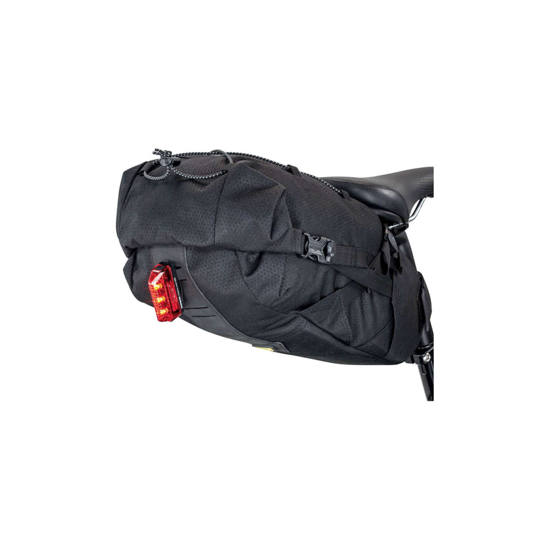 Afbeelding laden in galerijviewer, Topeak zadeltas BackLoader 6L - Zwart - Waterdicht - Fietsaccessoire