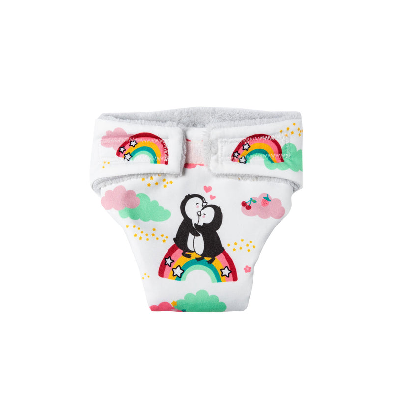 Afbeelding laden in galerijviewer, Heless poppenluiers pinguin 2 stuks, 35-45 cm