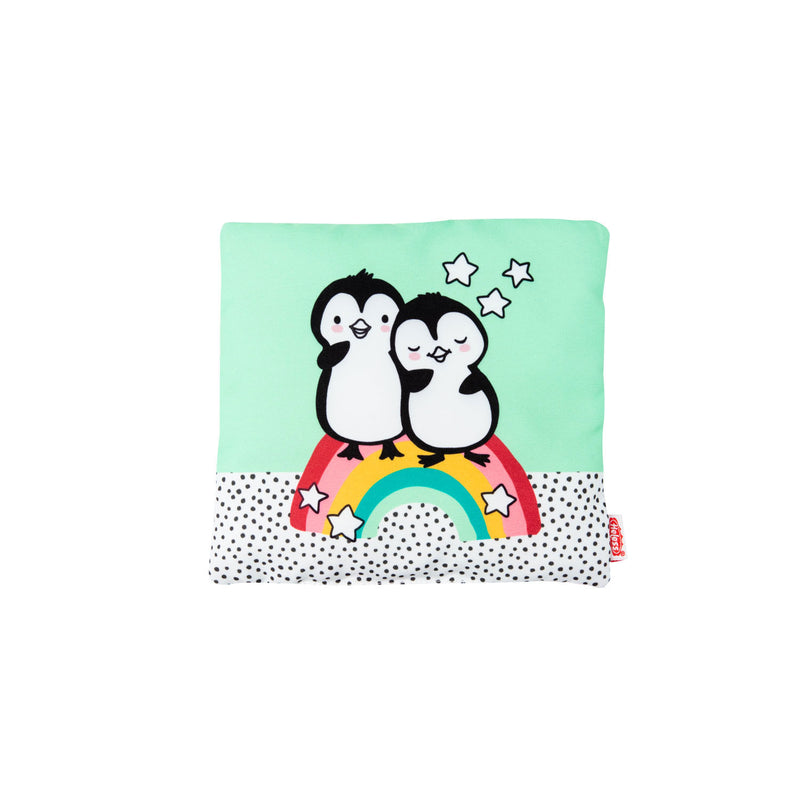 Afbeelding laden in galerijviewer, Heless poppendeken pinguin met kussen