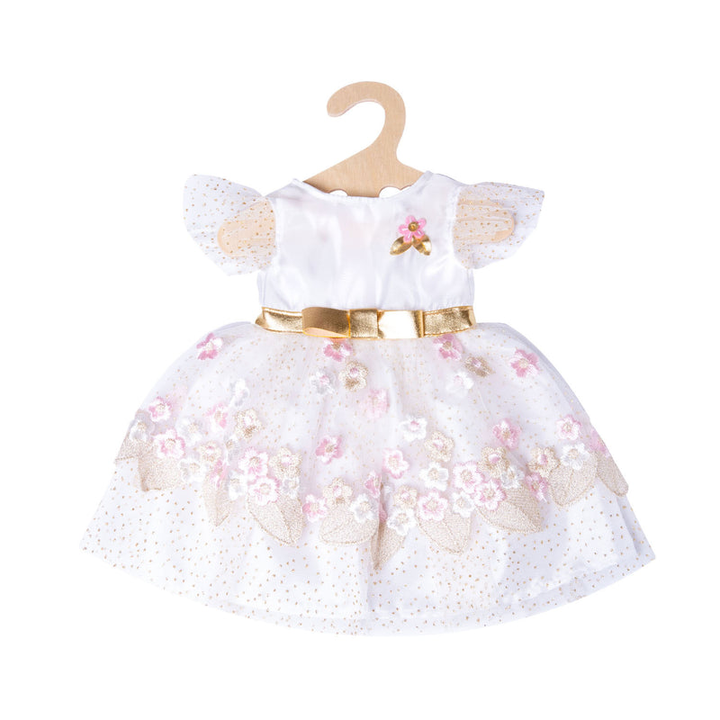 Afbeelding laden in galerijviewer, Heless poppenjurk prinses met kroon, 28-35 cm