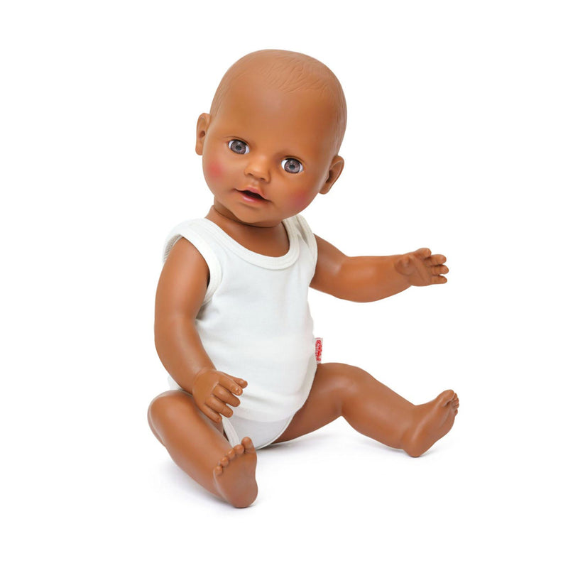 Afbeelding laden in galerijviewer, Heless poppenonderbroek en -hemd wit, 28-35 cm