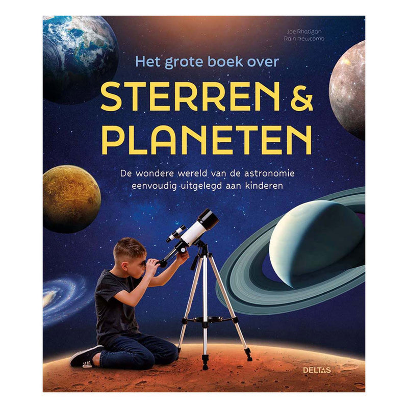 Afbeelding laden in galerijviewer, Deltas het grote boek over sterren planeten