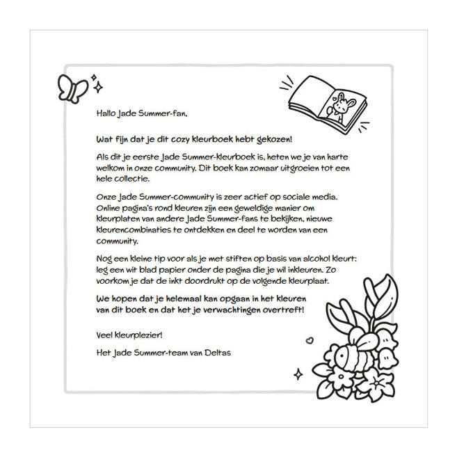 Afbeelding laden in galerijviewer, Deltas cozy jobs - comfy kleurboek jade summer