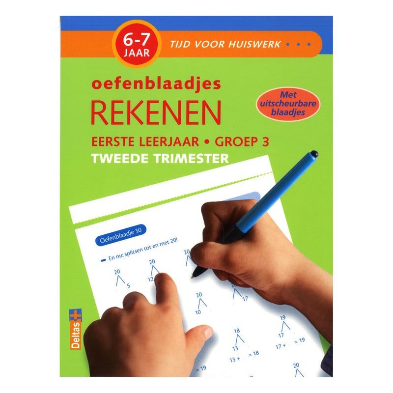 Afbeelding laden in galerijviewer, Deltas oefenblaadjes rekenen (6-7 j.) tweede trimester