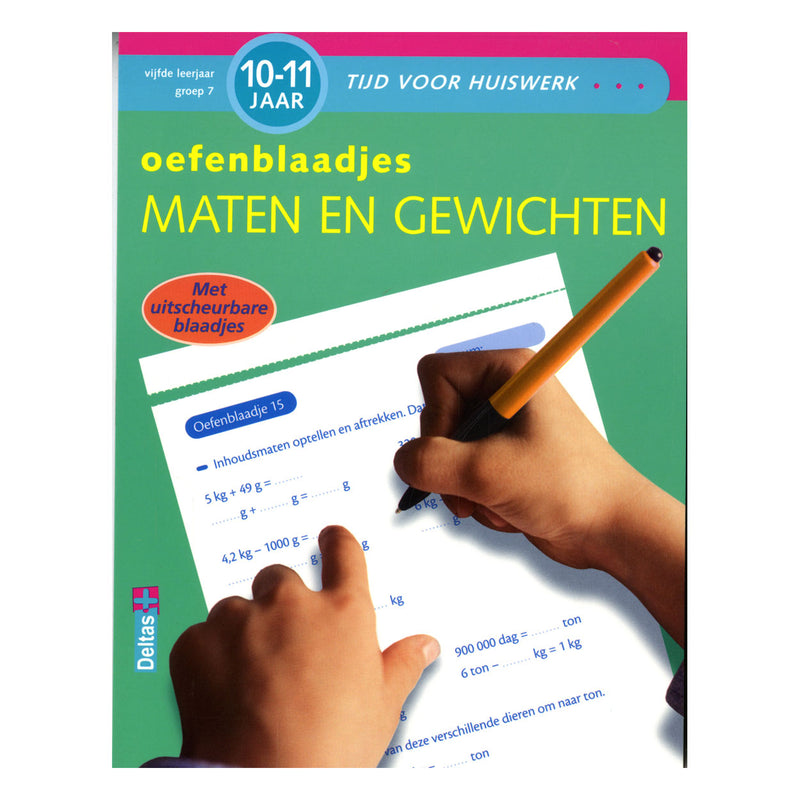 Afbeelding laden in galerijviewer, Deltas oefenblaadjes maten en gewichten (10-11j)