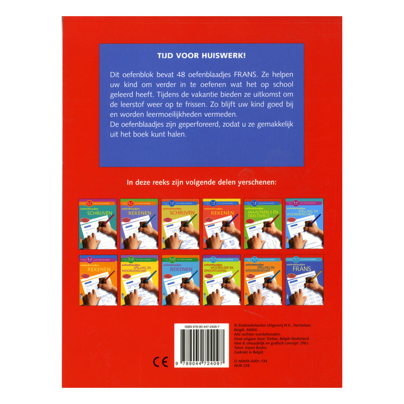 Afbeelding laden in galerijviewer, Deltas oefenblaadjes frans (10-11j)