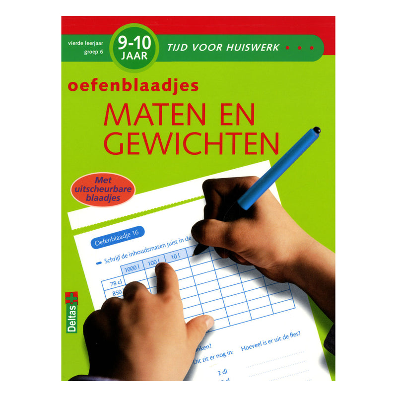Afbeelding laden in galerijviewer, Deltas oefenblaadjes maten en gewichten