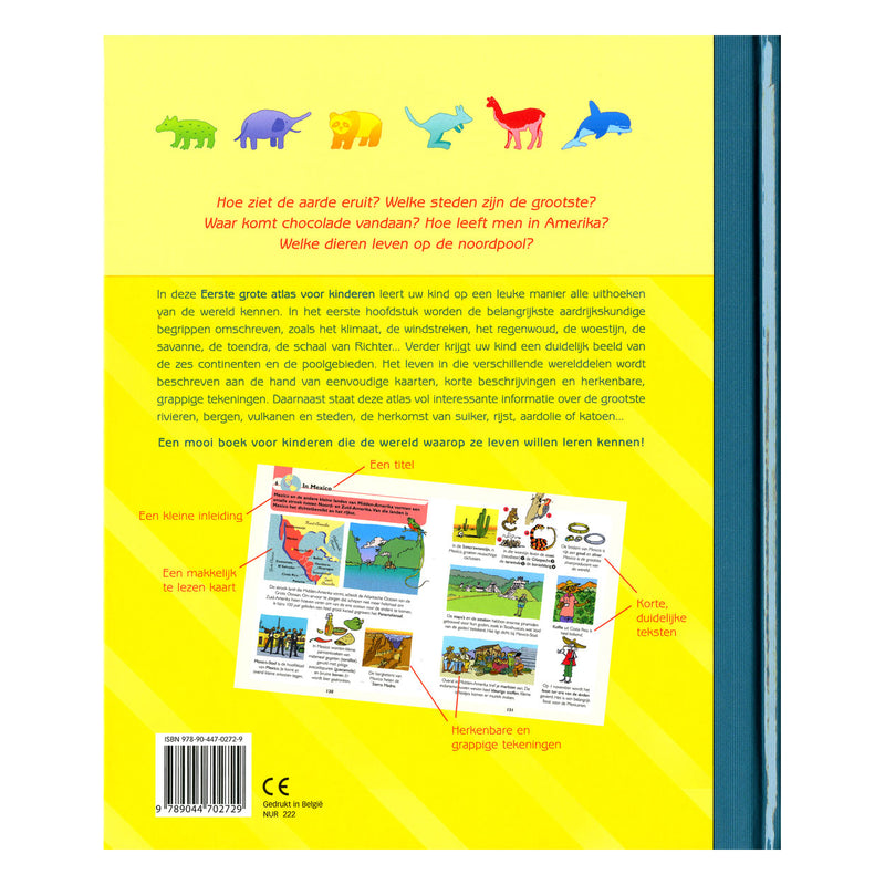 Afbeelding laden in galerijviewer, Deltas eerste grote atlas voor kinderen