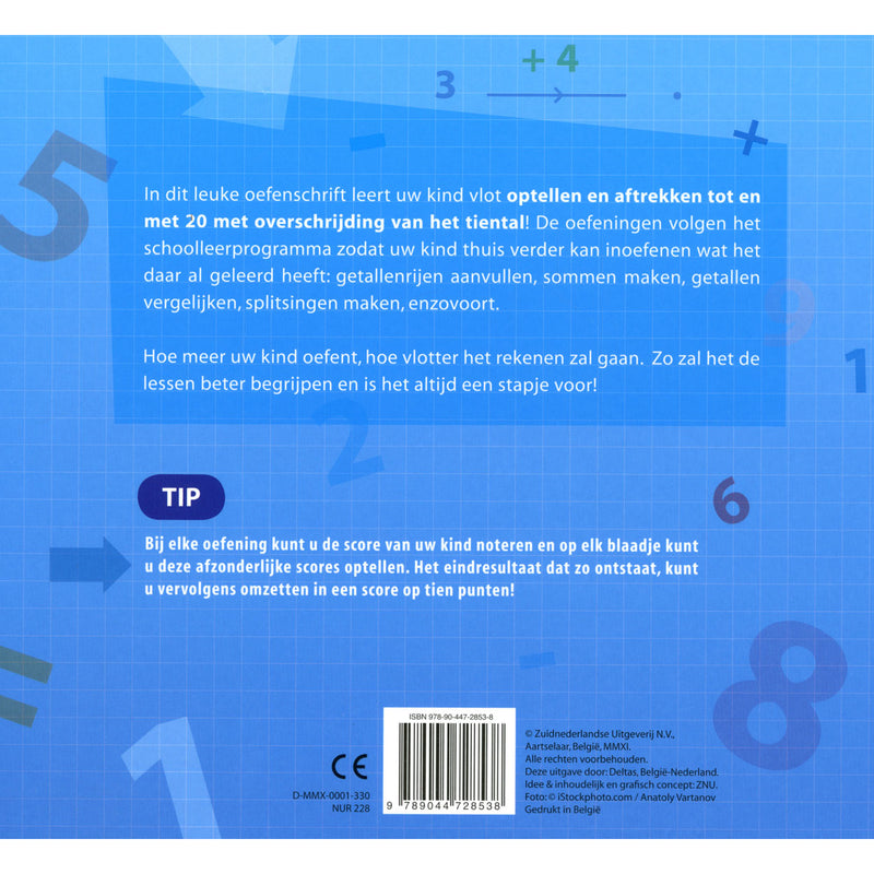Afbeelding laden in galerijviewer, Deltas oefenschrift rekenen 6-7j. 3e trimester