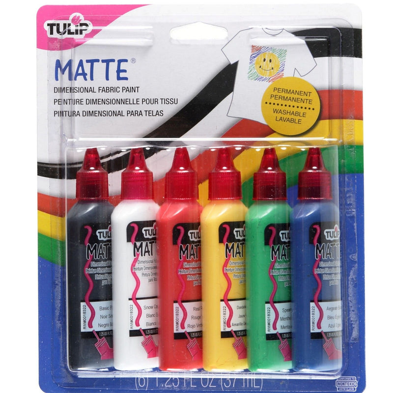 Afbeelding laden in galerijviewer, Tulip • 3d textielverf 37ml matte 6st.