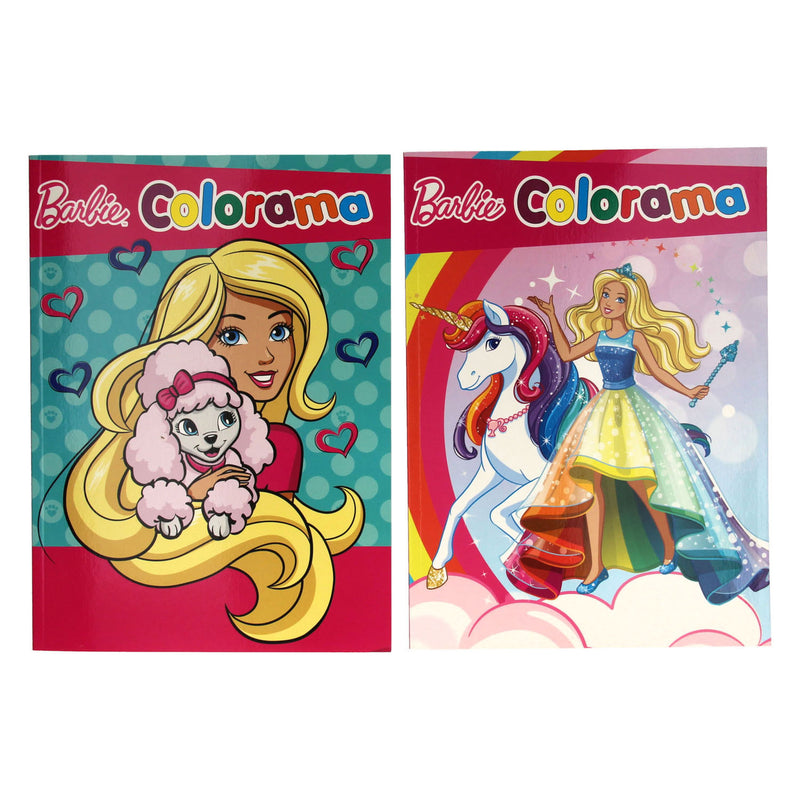 Afbeelding laden in galerijviewer, Boek specials nederland bv barbie colorama kleurboek