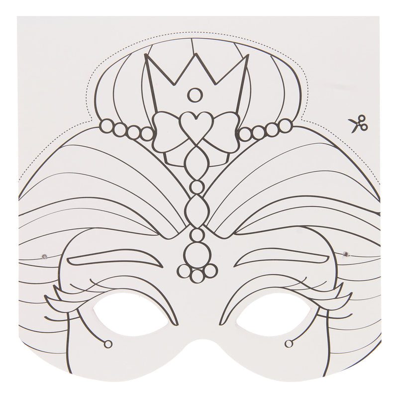 Afbeelding laden in galerijviewer, Wins holland maskers maken knutselboek - eenhoorn en prinses