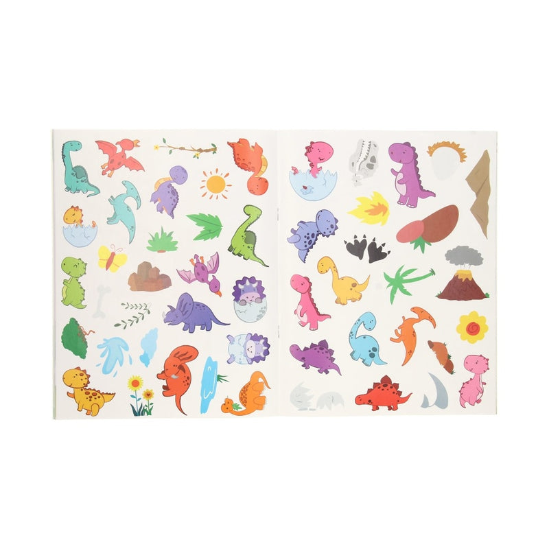 Afbeelding laden in galerijviewer, Leer tekenen kleurboek met stickers
