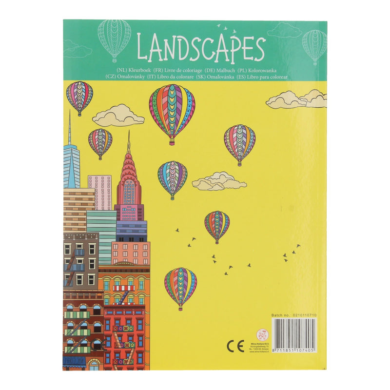 Afbeelding laden in galerijviewer, Kleurboek Landscape