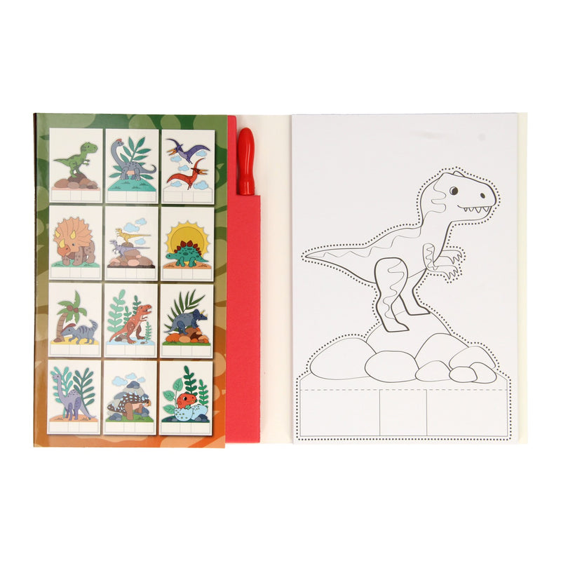 Afbeelding laden in galerijviewer, Wins holland prikblok dino