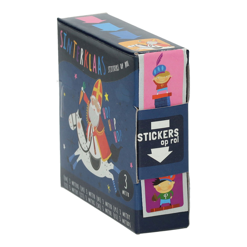 Afbeelding laden in galerijviewer, Wins holland sinterklaasstickers op rol, 3 meter