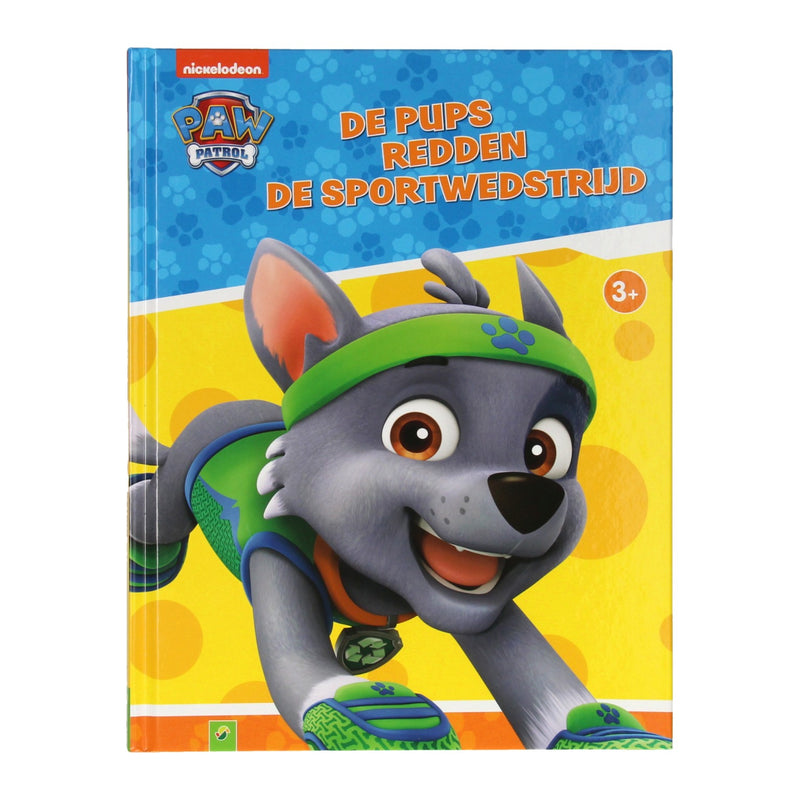 Afbeelding laden in galerijviewer, Wins holland voorleesboek de puppsen redden een sportwedstrijd paw patrol